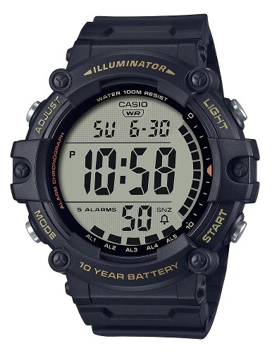 카시오 AE-1500WHX-1A 군인 스포츠 남자 손목시계